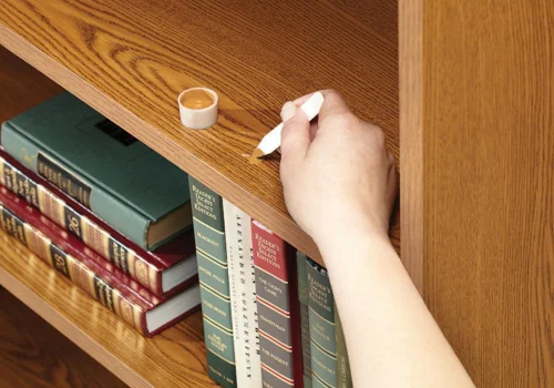 Bookshelf Painting & Polishing Dubai