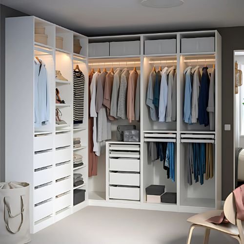 Corner Fitted Wardrobes in Dubai