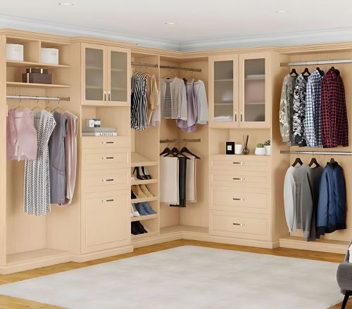 Custom Wardrobe Cabinet Design in Dubai