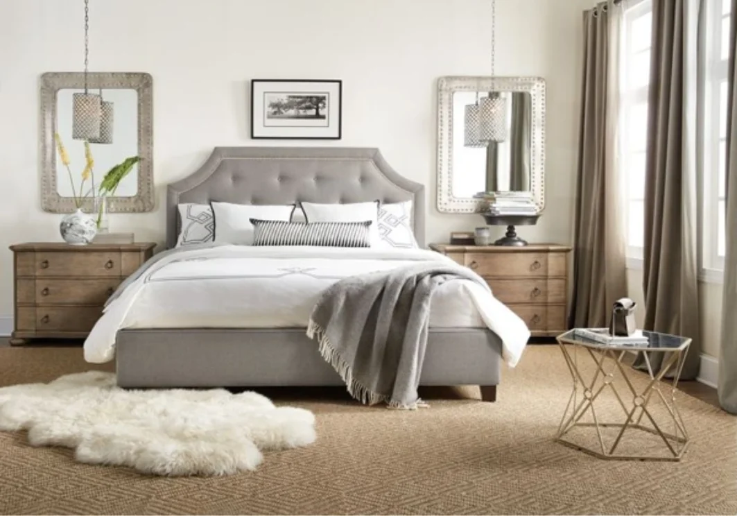 Luxury customized bed with storage drawers