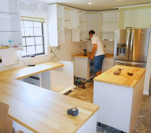 Kitchen Countertops Installation UAE