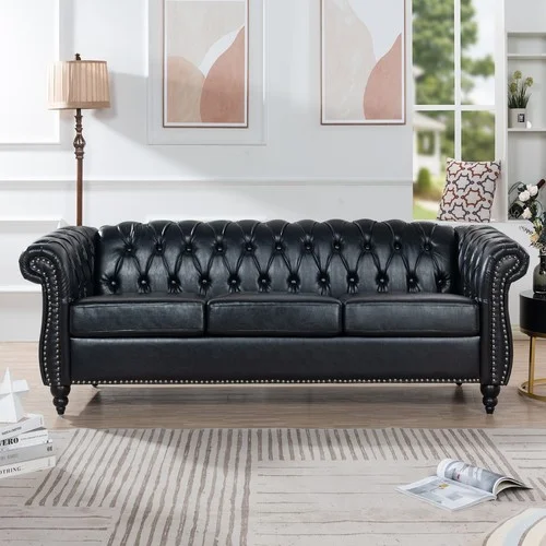 Modern Leather Sofa Ras Al Khaimah