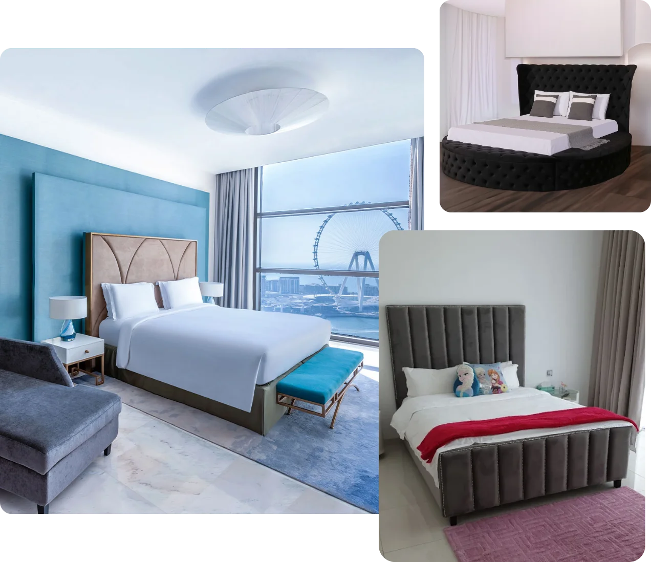Luxurious Custom Bed Dubai