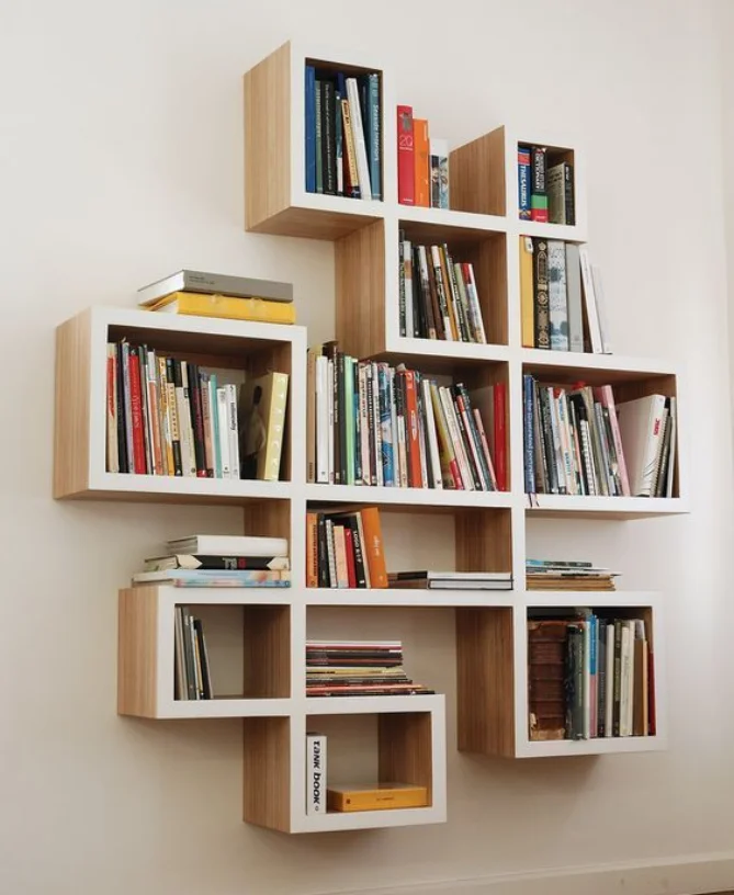 Modern Bookshelf Dubai