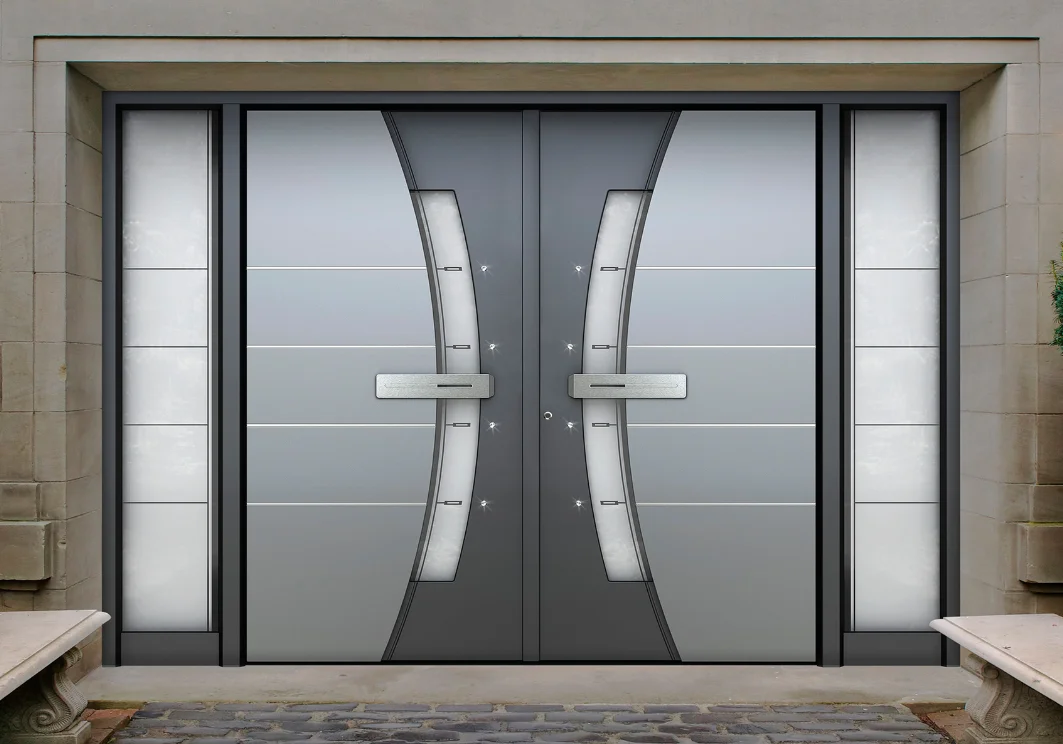Luxury main entrance doors Dubai design