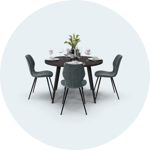 Elegant Custom Dining Table Dubai