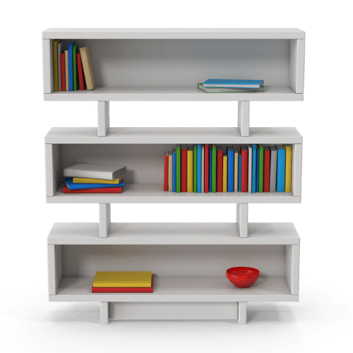 Modern Bookshelf Designs in Dubai