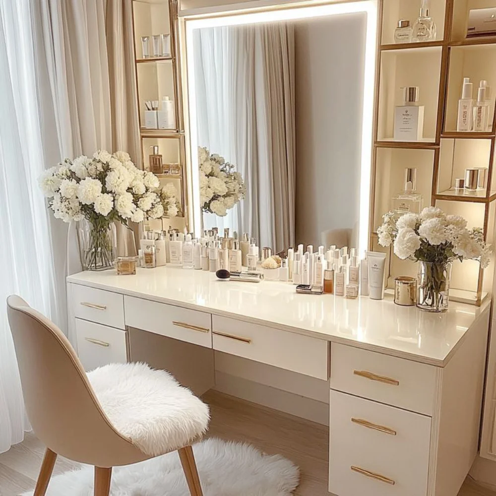 dressing table with drawers​