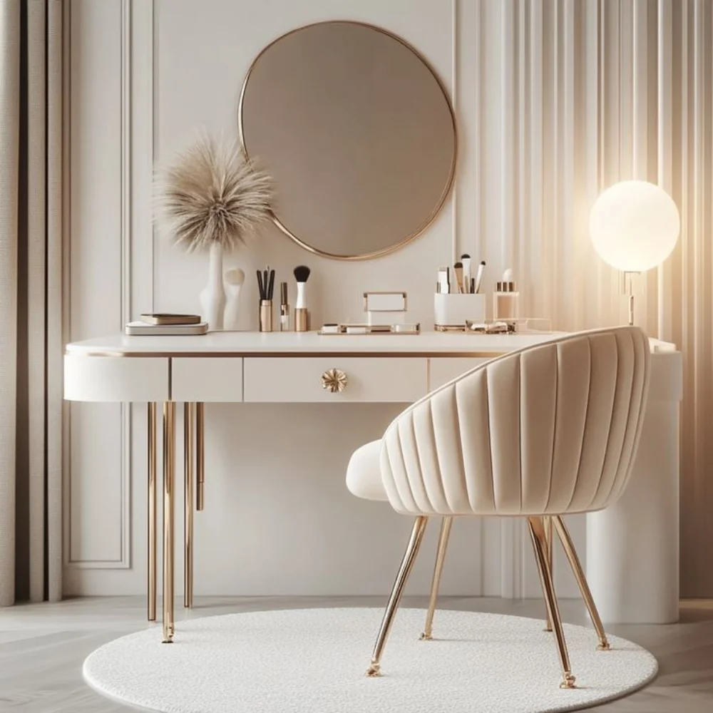 white dressing table​