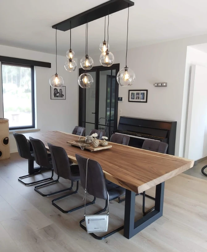 Custom-Made Wooden Table in Dubai