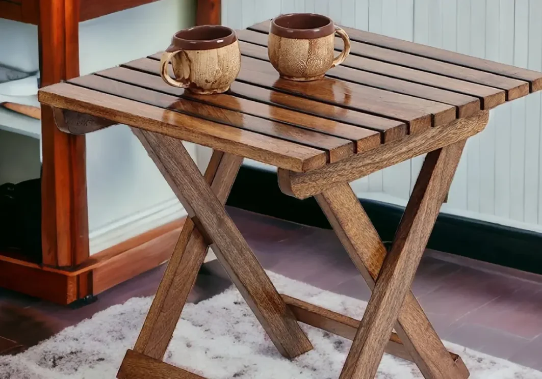 Durable Wooden Folding Table for Indoors in Dubai