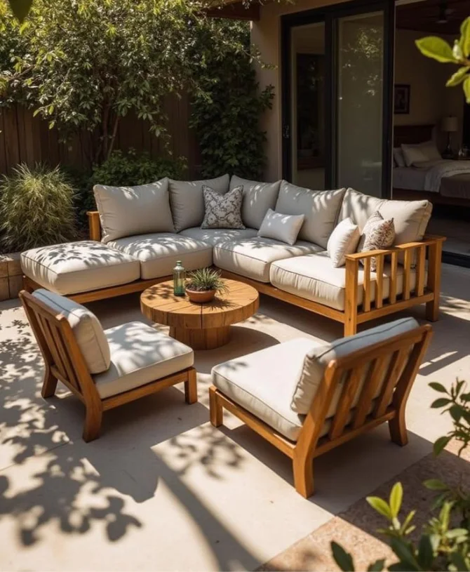 Custom made patio furniture in Dubai