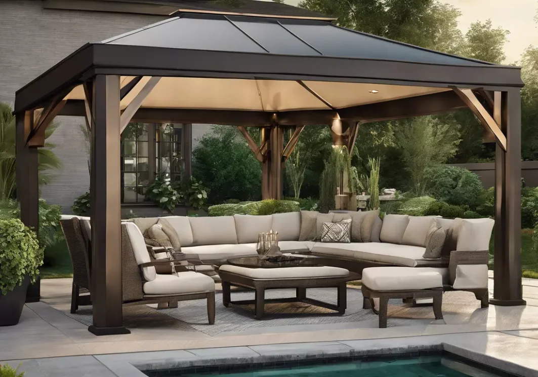 Stylish Gazebo Furniture for Outdoor Living in Dubai