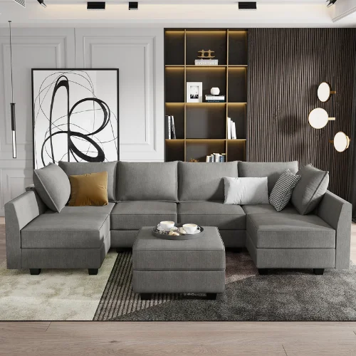 U-Shaped Modular Sofa in Dubai