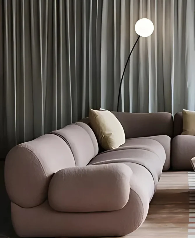 Velvet Upholstered Modular Sofas for Elegant Interiors Dubai in Dubai