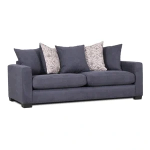 Denim 3-Seater Sofa img 1