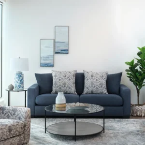 Denim 3-Seater Sofa img 2