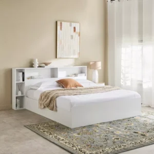 Kulltorp Shelva King Bed with Side Storage