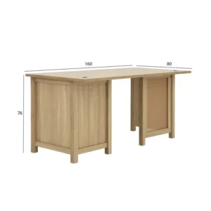 Agoda Study Desk-Oak img 1