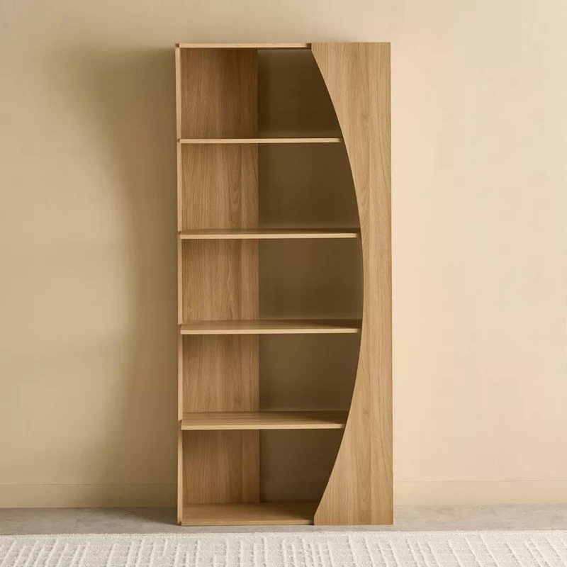 Alfa Curve 5-Tier Bookcase Multipurpose Shelving Unit img 2