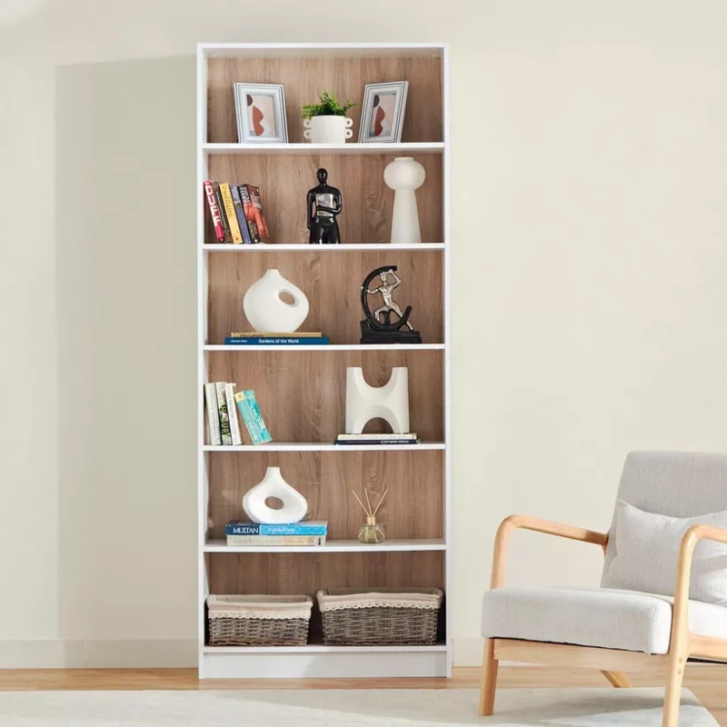 Alford Avian 6-Tier Bookcase img 1