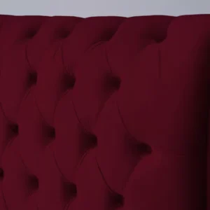 Aurora Headboard Velvet Maroon img 1