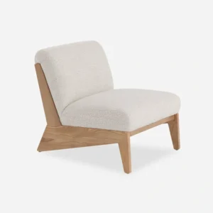 Bales Accent Chair With Wooden Frame