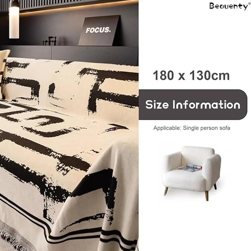 Beaunety Stylish Chenille Sofa Cover img 1