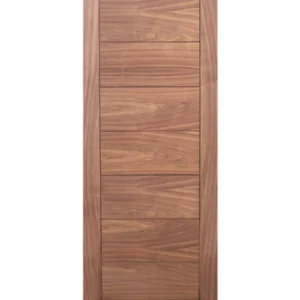 Belize Interior Modern Walnut Solid Wood Door