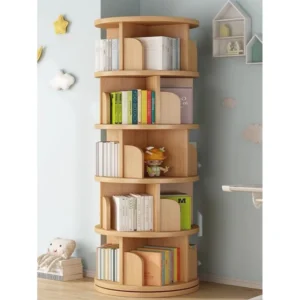 Bookshelf 360 Spinning Books Storage