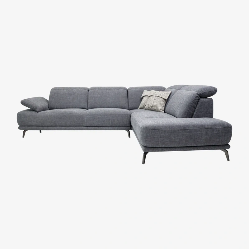 Braxton L Shape Fabric Sofa img 1
