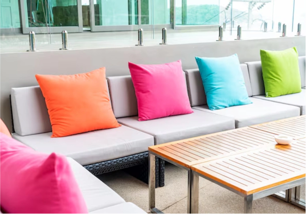 Weather-resistant outdoor cushions Dubai