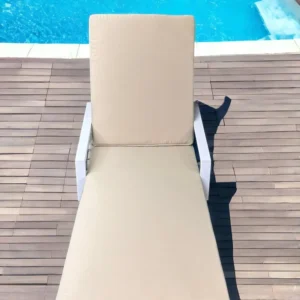 Buy Wooden Twist Wreck Outdoor Patio Sun Lounger