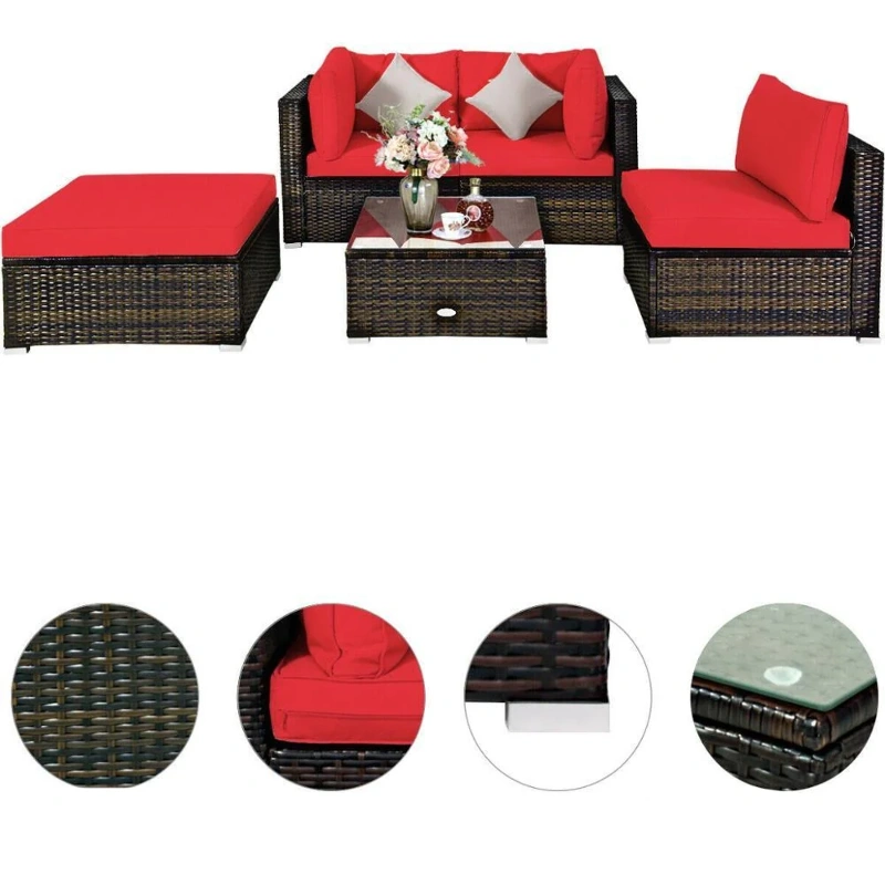Classic Comfort Stylish Patio Sofa Set img 2