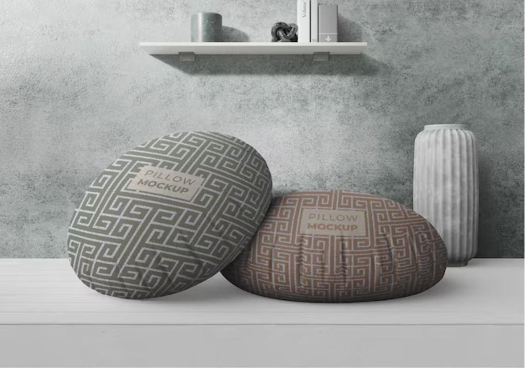 Custom round cushions Dubai