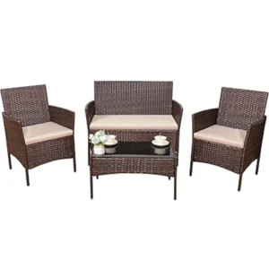 Devoko Balcony Furniture 4 Pcs