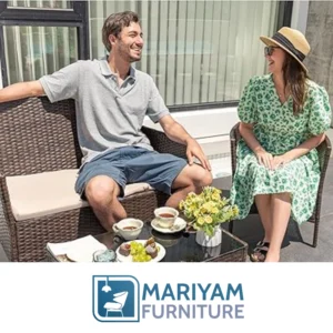 Devoko Balcony Furniture 4 Pcs img 1