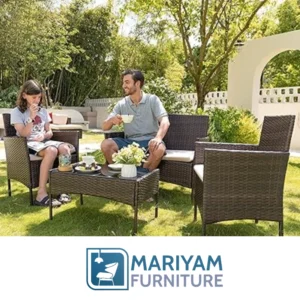 Devoko Balcony Furniture 4 Pcs img 2