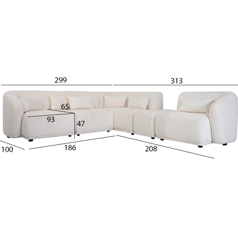 Diaz Corner Sofa img 1