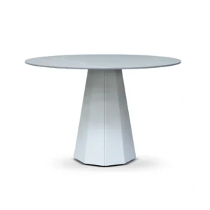Dix Outdoor Dining Table White_Grey