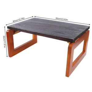 Flodable Wooden Folding Coffee Table img 1