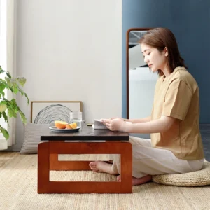 Flodable Wooden Folding Coffee Table img 2