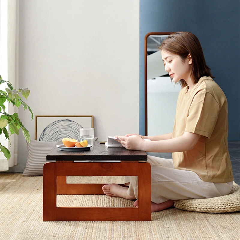 Flodable Wooden Folding Coffee Table img 2