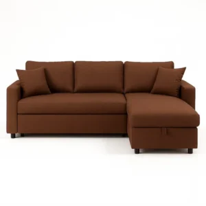 KUSTOMDECO Hunter 3-Seater L-Shaped Sofa Cum Bed