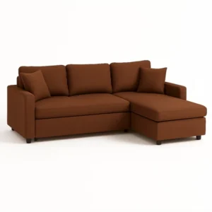 KUSTOMDECO Hunter 3-Seater L-Shaped Sofa Cum Bed img 2