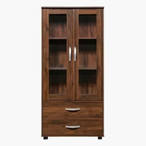 Kairo 2-Door Showcase with 2 Drawers img 1