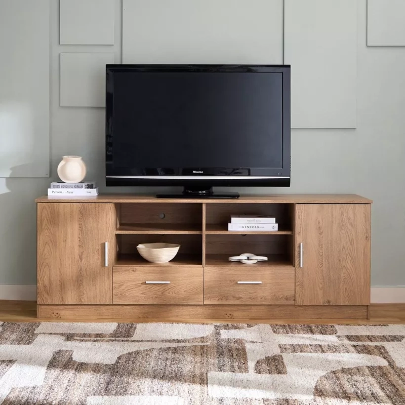 Larson 1.8 Metre High TV Unit img 1