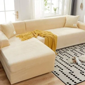 Lingky Velvet Plush Sofa Cover
