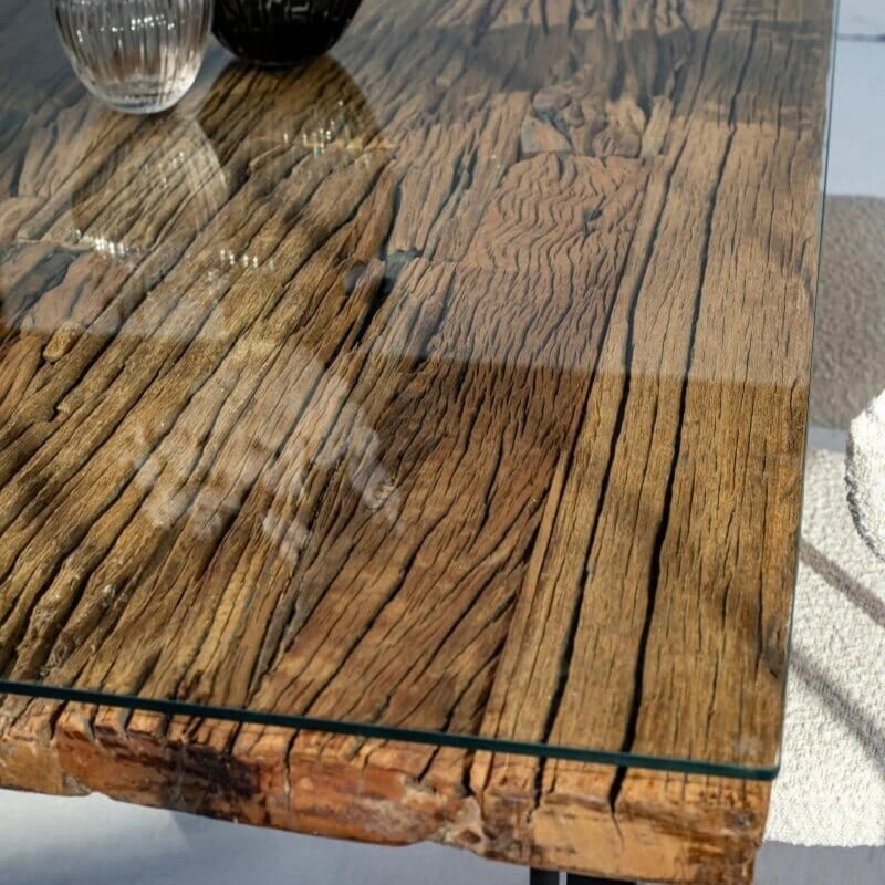 Meadow Railway Wood Dining Table img 1
