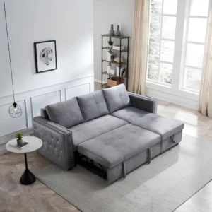 Neo Comfort L-Shape Sofa Bed img 1